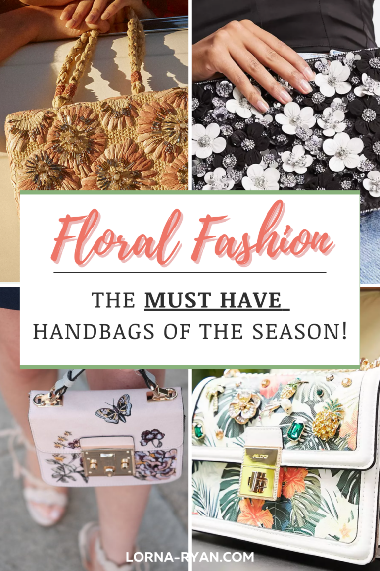 Spring Summer 2026 Fashion Trend - 21 trending floral purses, floral ...