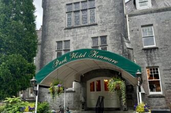 Discover a 5-star, luxury Kerry hotel in this detailed Park Hotel Kenmare review. After a long day touring the Ring of Kerry, this Kenmare hotel has everything you need. My favorite things include Samas Spa, hearty Irish breakfasts, afternoon tea, stunning Kenmare Bay views, and more.