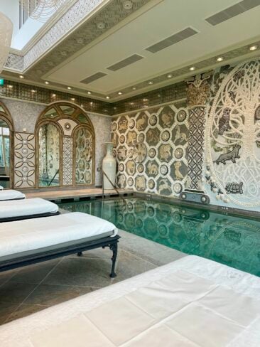 The Spa at Ashford Castle Review featuring one of Ireland’s best hotel spas with luxurious treatment rooms, relaxation pool, steam room, and serene views in County Mayo