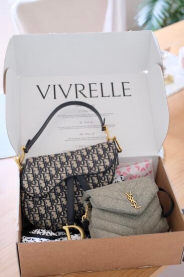 My honest Vivrelle Review shares how the luxury membership works, my favorite designer handbags, membership tiers, and code LORNARYAN for your first month free.