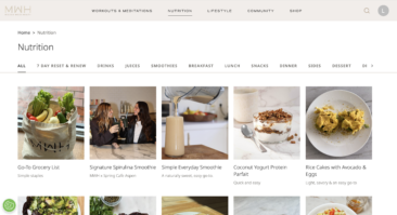 MWH reviews and Melissa Wood Health Nutrition. The best at home workout and fitness app